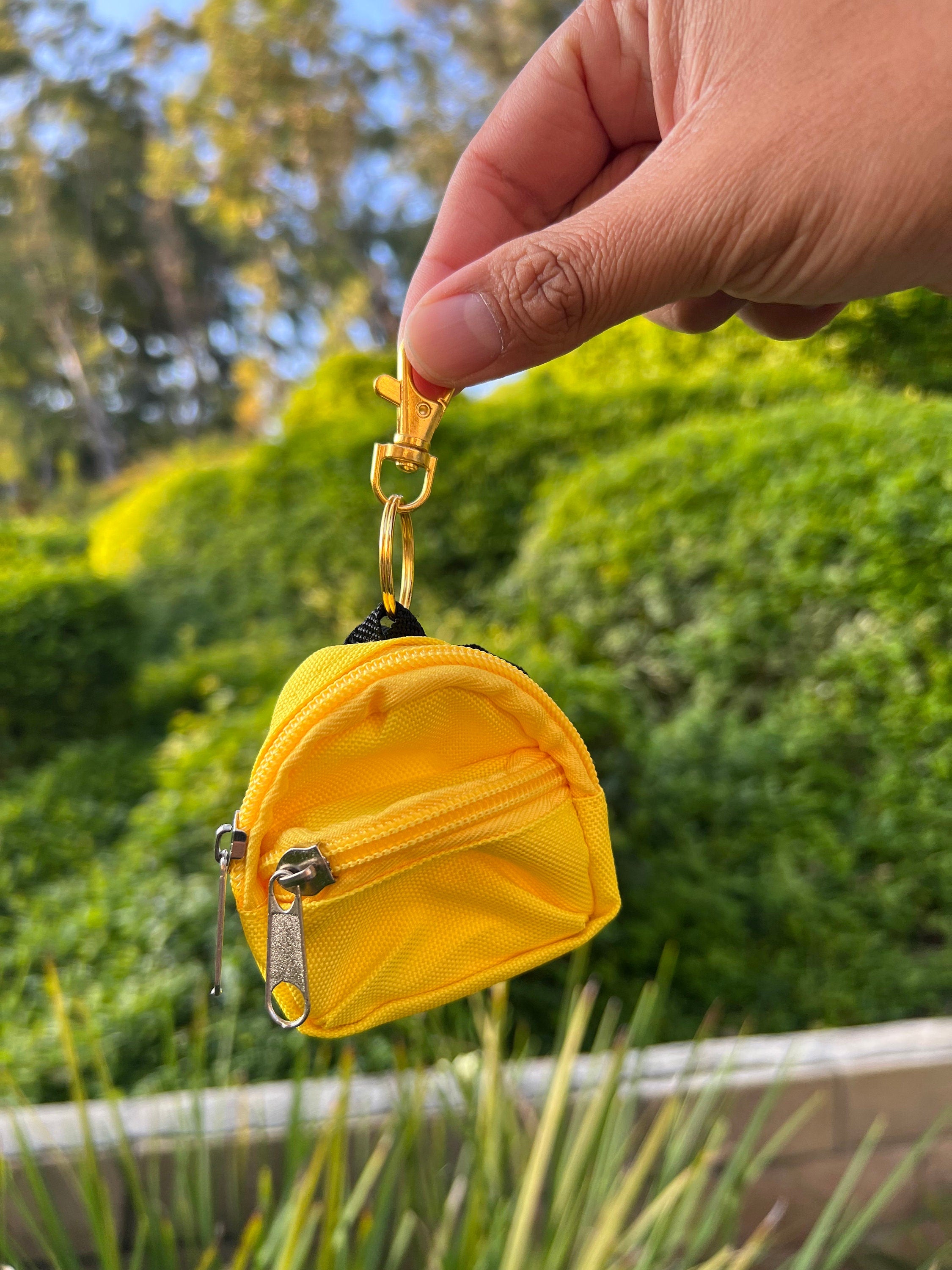 Mini Backpack with Gold Keychain, Band Camp Buddies