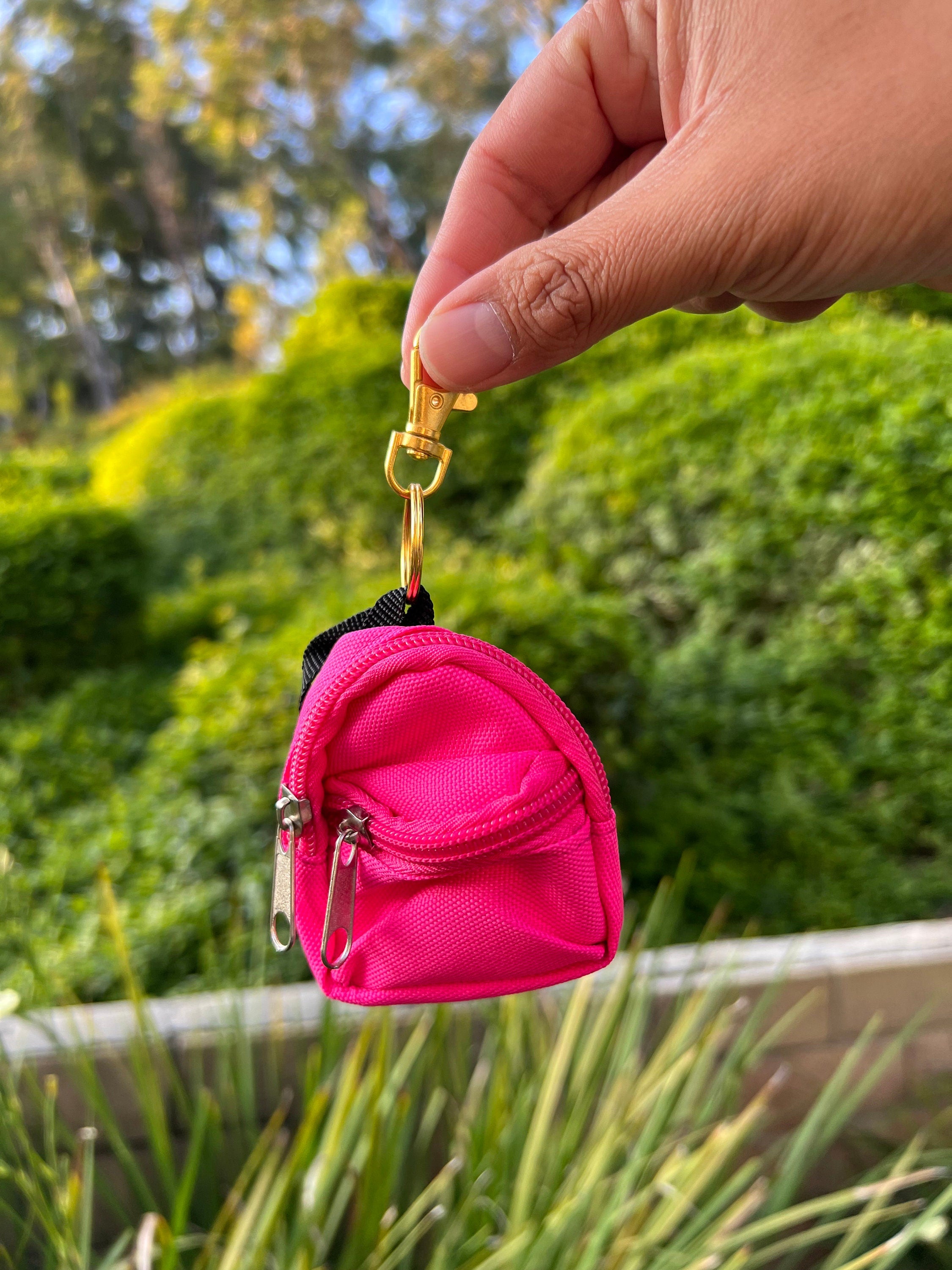 Mini Backpack with Gold Keychain, Band Camp Buddies